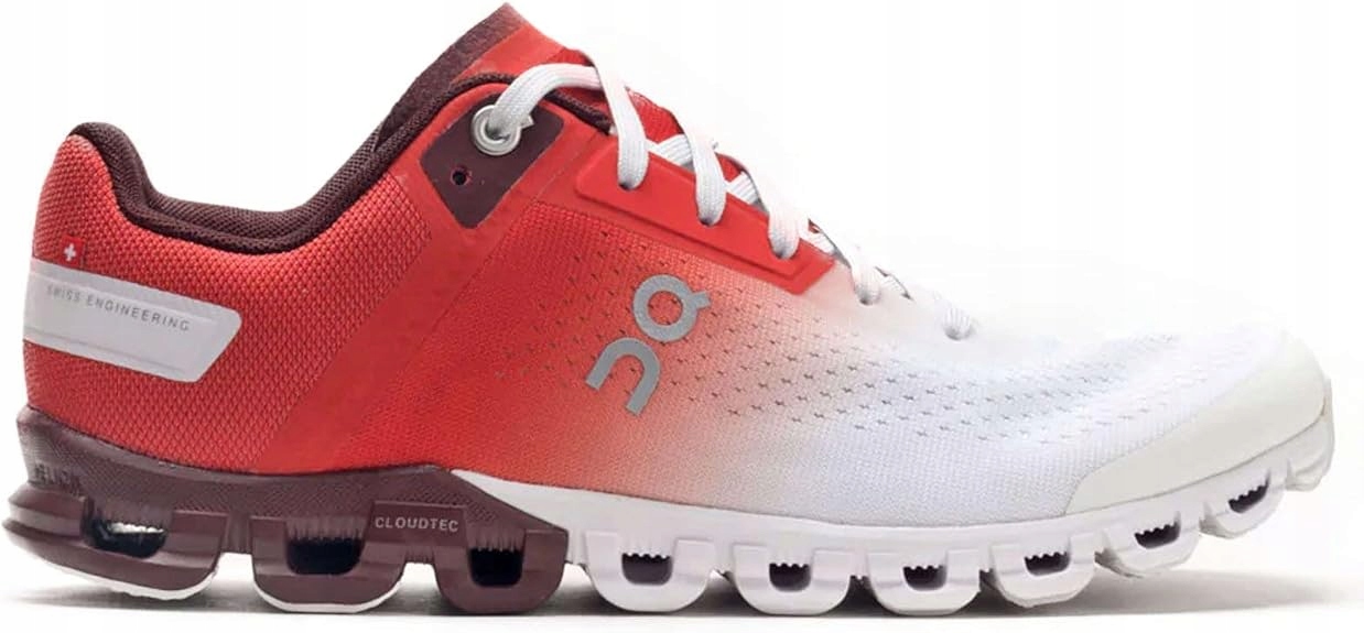 On Running Dámské Sportovní Boty Bílo Červené Prodyšné 36,5 T7E