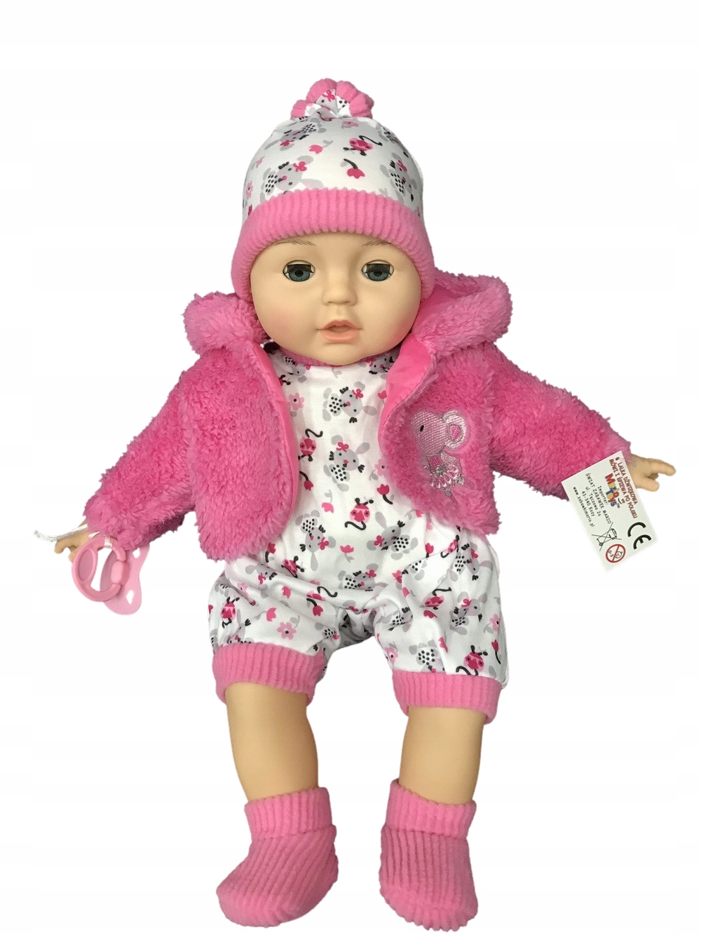 MARIOTOYS LALKA BOBAS MÓWI I ŚPIEWA ZAMYKA OCZY - 87