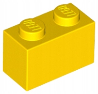 

Lego 3004 Żółty 1x2 brick klocek Nowy 1szt
