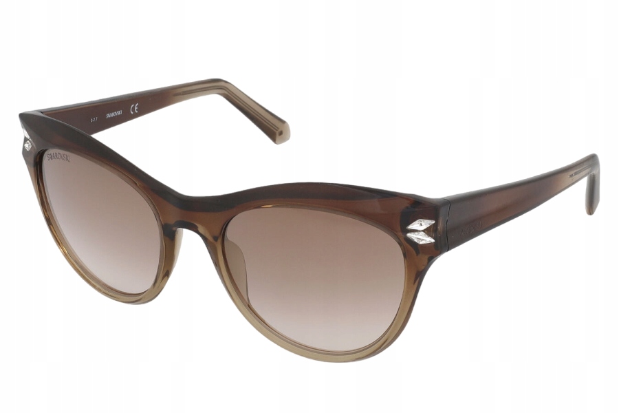 Brýle Swarovski dámské sluneční hnědé
