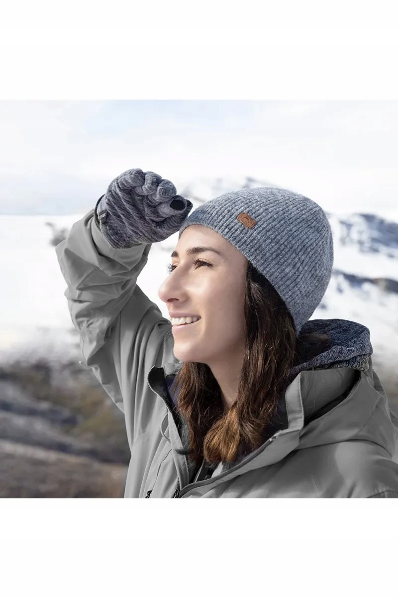 Czapka turystyczna Naturehike SINGLE LAYER KNITTED HAT NH21FS551-GREY uni Stan opakowania oryginalne