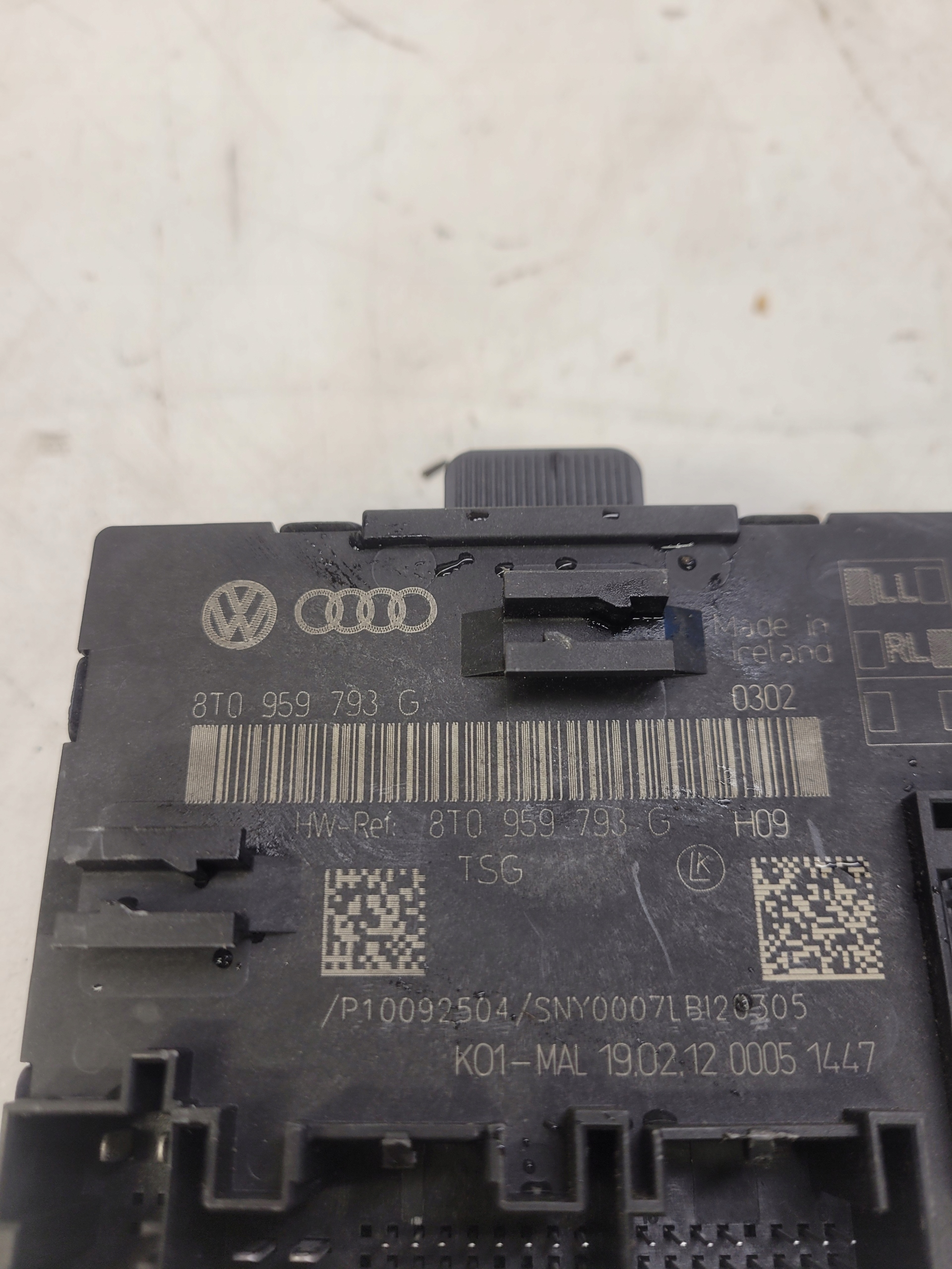 module control unit door AUDI A4 B8 A5 Q5 8T0959793G