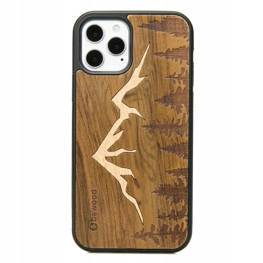 Pouzdro Bewood pro iPhone 12/12 Pro Hory Imbuia