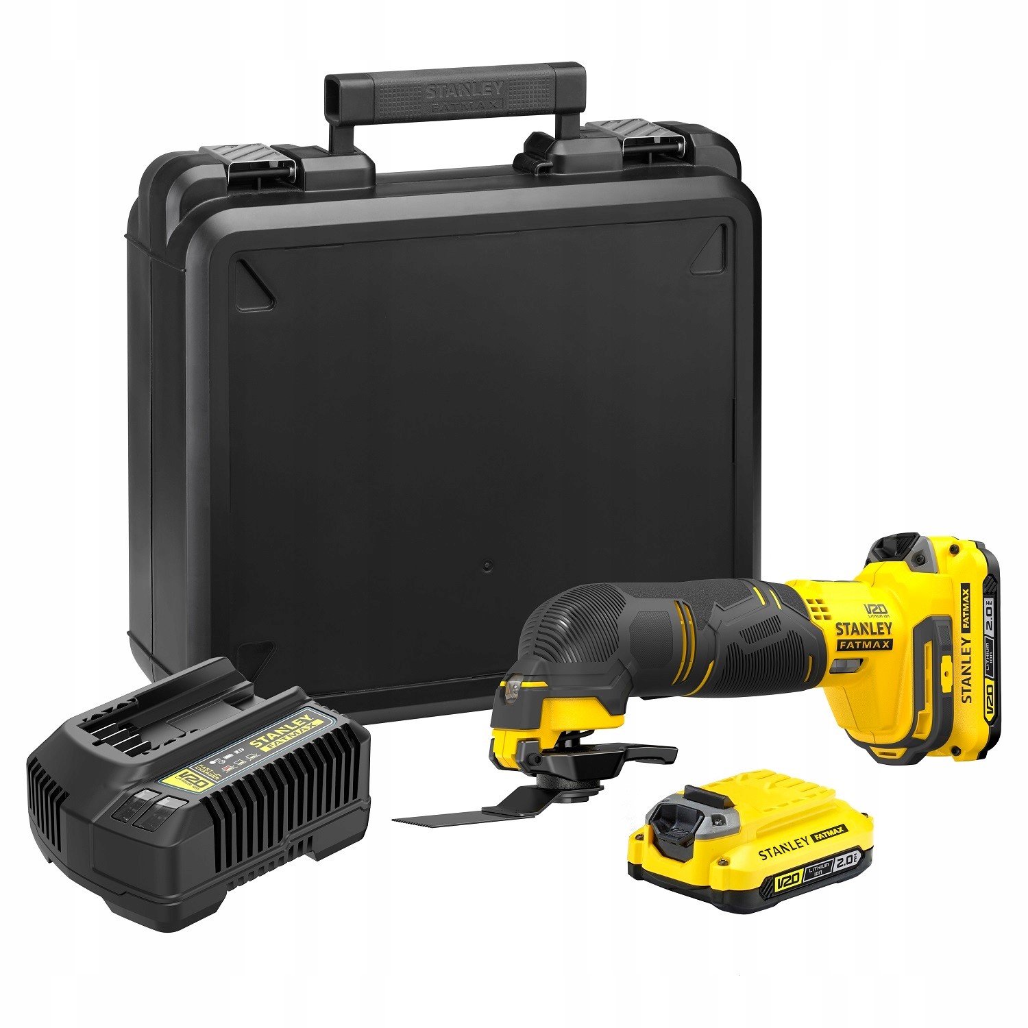 Urządzenie wielofunkcyjne Stanley Fatmax V20 18V zestaw 2x2.0Ah SFMCE500D2K