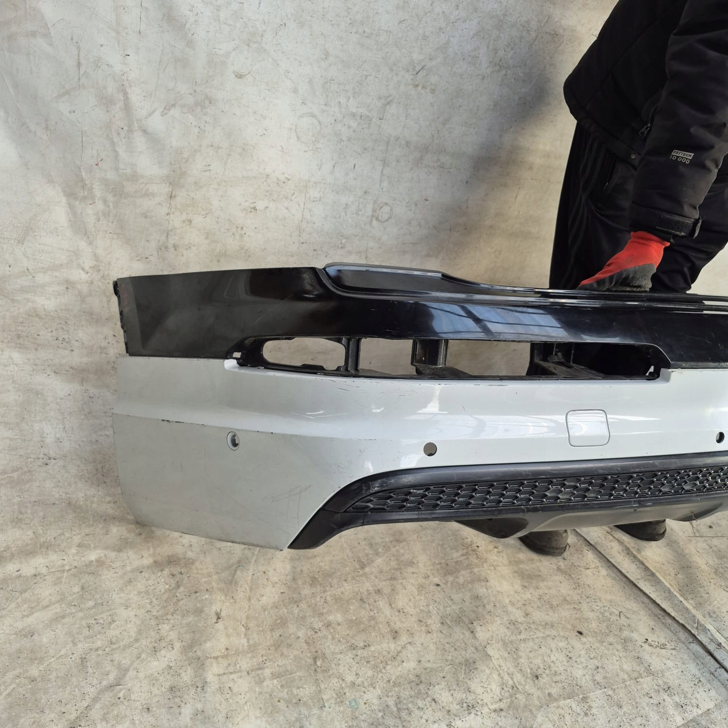 AUDI Q7 4M S-LINE bumper rear part rear