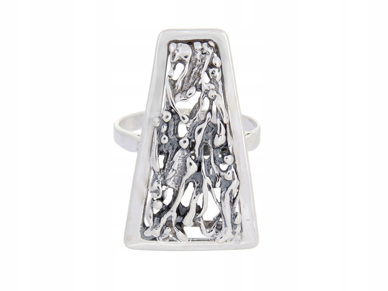 Krásný Stříbrný Prstýnek Stříbro Vel 0,21 28 MM