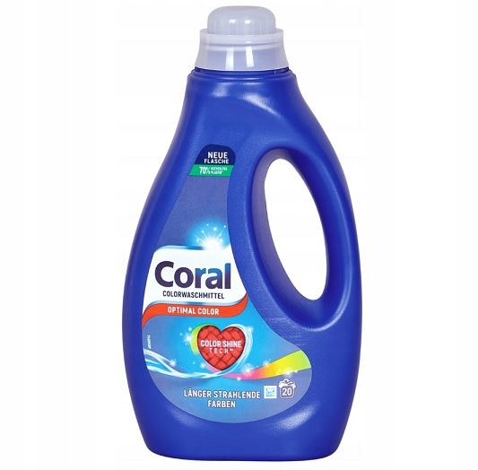 

Coral Optimal Color żel do prania 20p/ 1L De