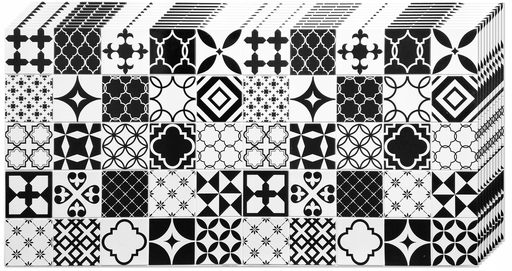 

Okładzina ścienna Pcv Panele Patchwork 56899 10x