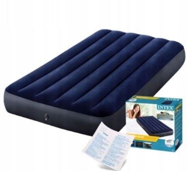 Materac Dmuchany łóżko Intex do Spania 2osobowy 137x191