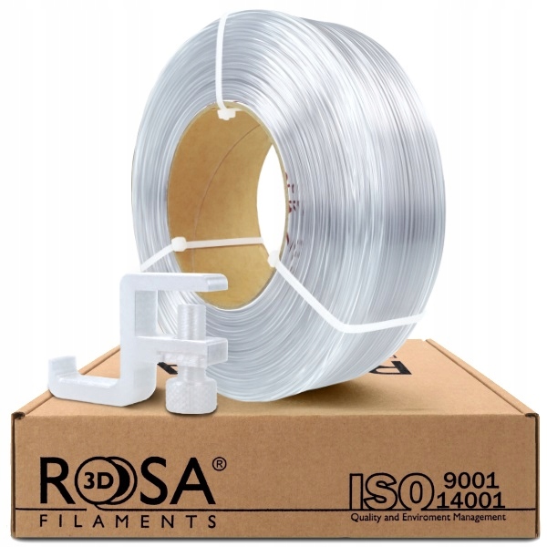 Filament Rosa3D ReFill Pctg Transparent 1kg 1,75mm