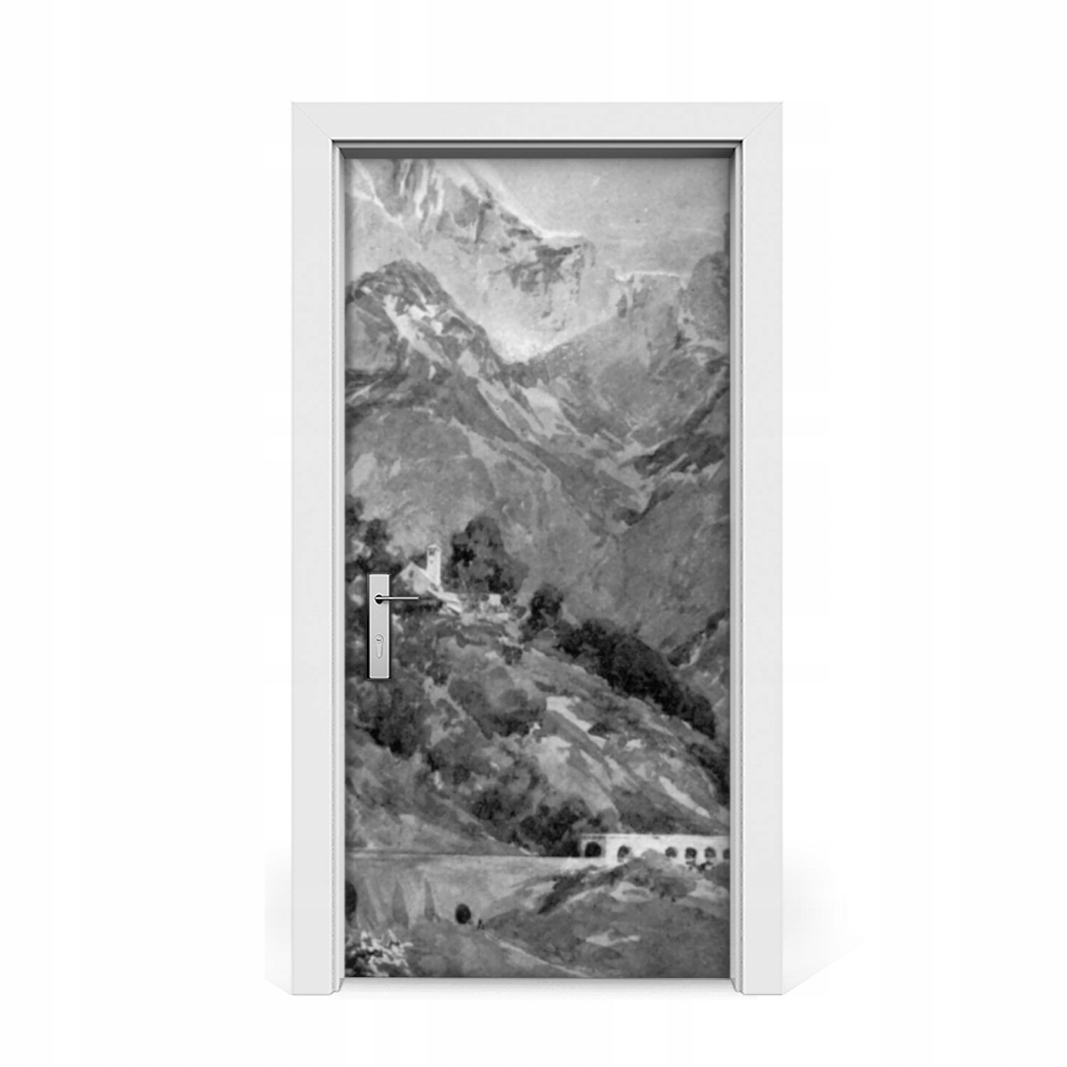 

Naklejka na drzwi okleina Krajobraz Alpy 95x205