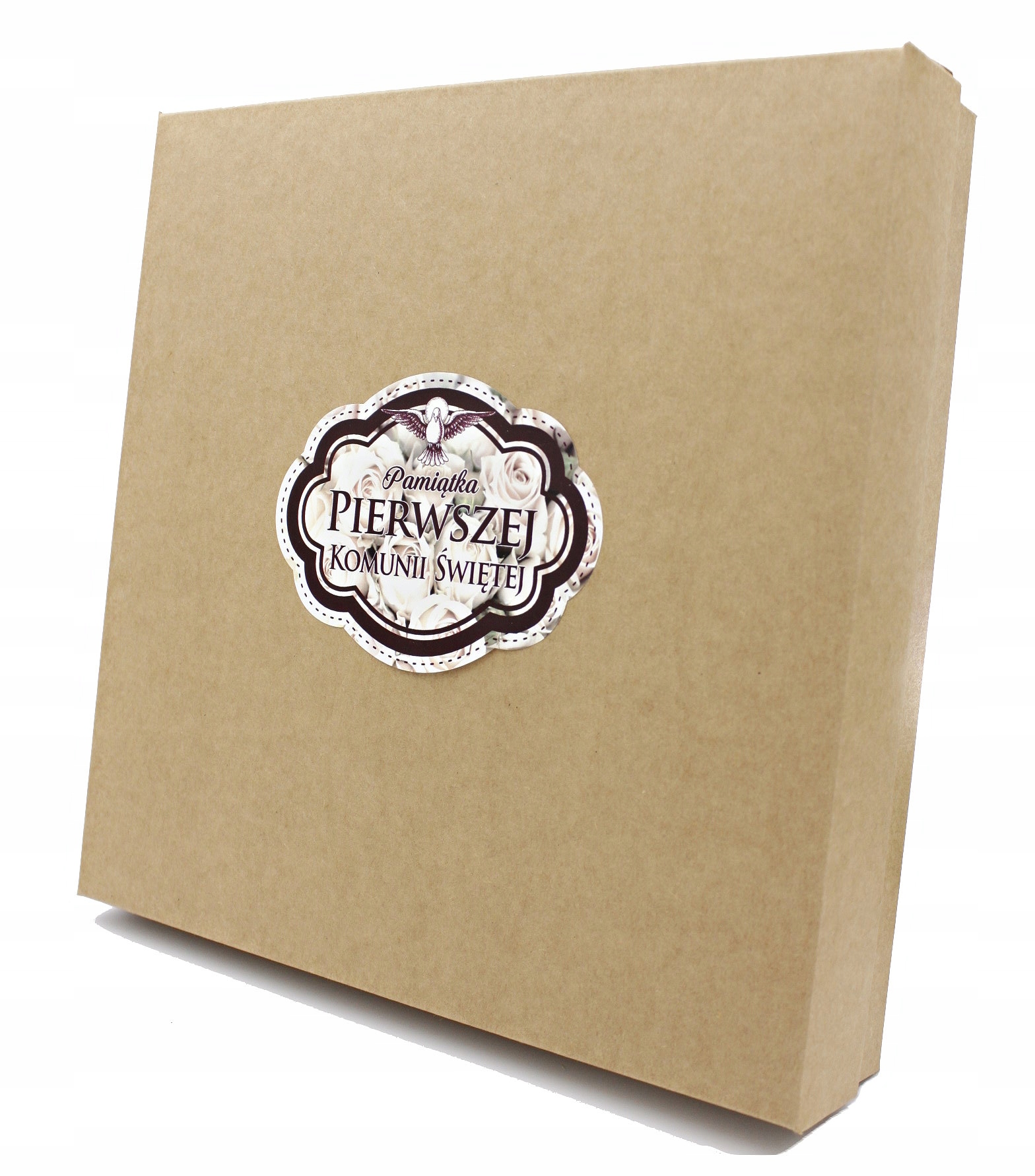 OBRAZEK SREBRNY PREZENT PAMIĄTKA KOMUNII ŚWIĘTEJ Rodzaj obrazek