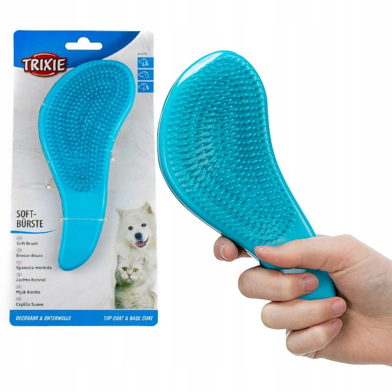 

Miękka Szczotka Do Wyczesywania Sierści Psa Kota