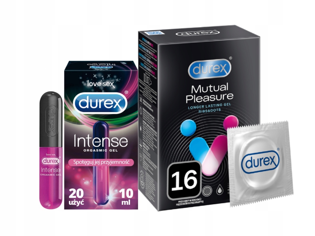 

Durex Intense 16szt Intense żel stymulujący 10ml