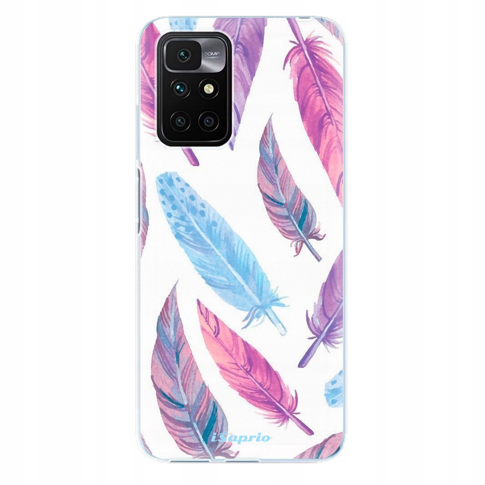 Silikonowe etui iSaprio Feather Pattern 10 do Xiaomi Redmi 10