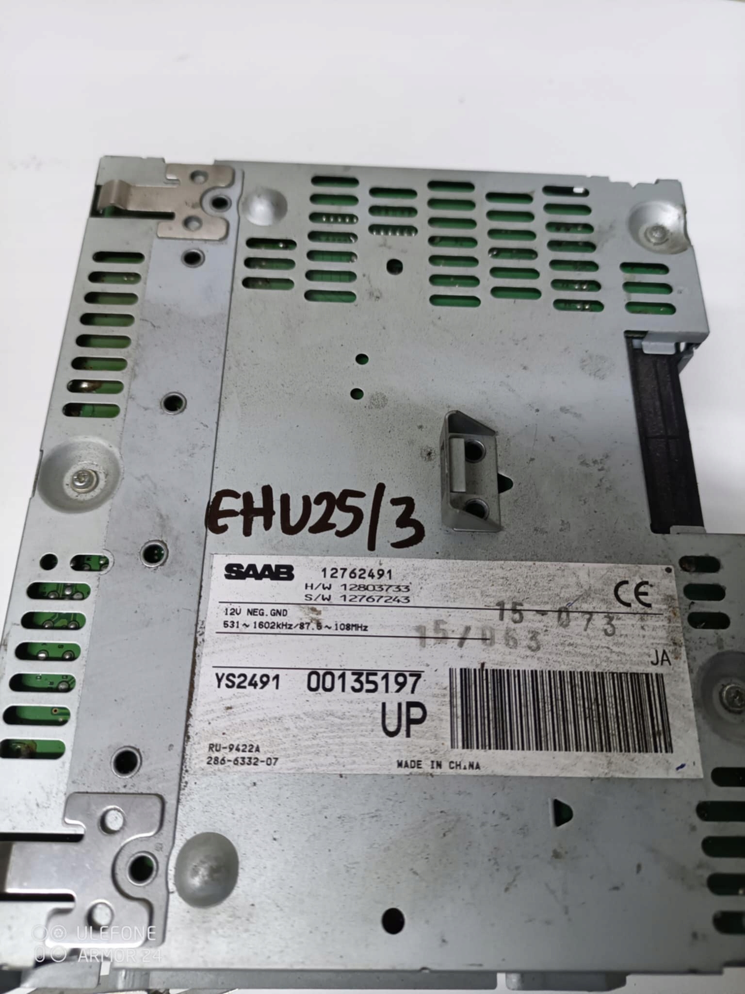 amplifier radia Saab OE 12762491 ys2491