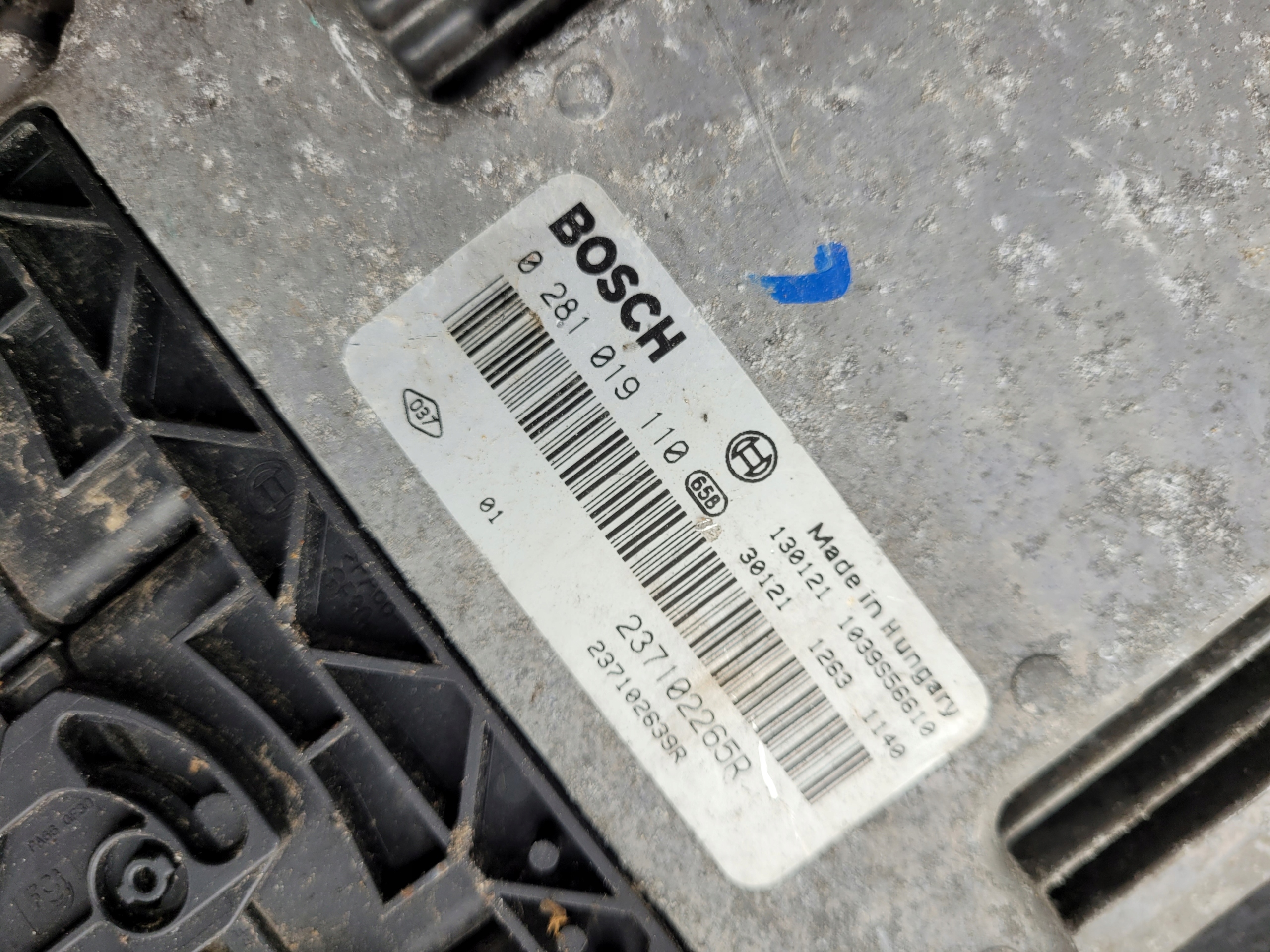 computer Motore RENAULT 0281019110