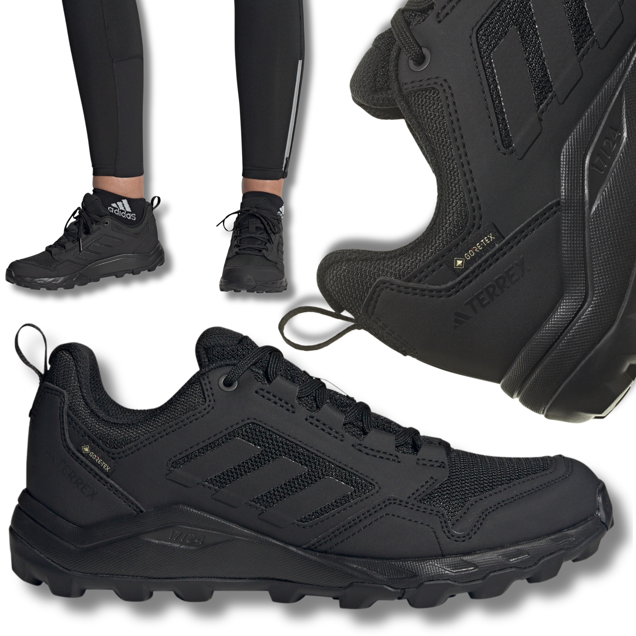 Dámské Běžecké Boty Voděodolné Gore-tex Sportovní Adidas Terrex 37 1/3