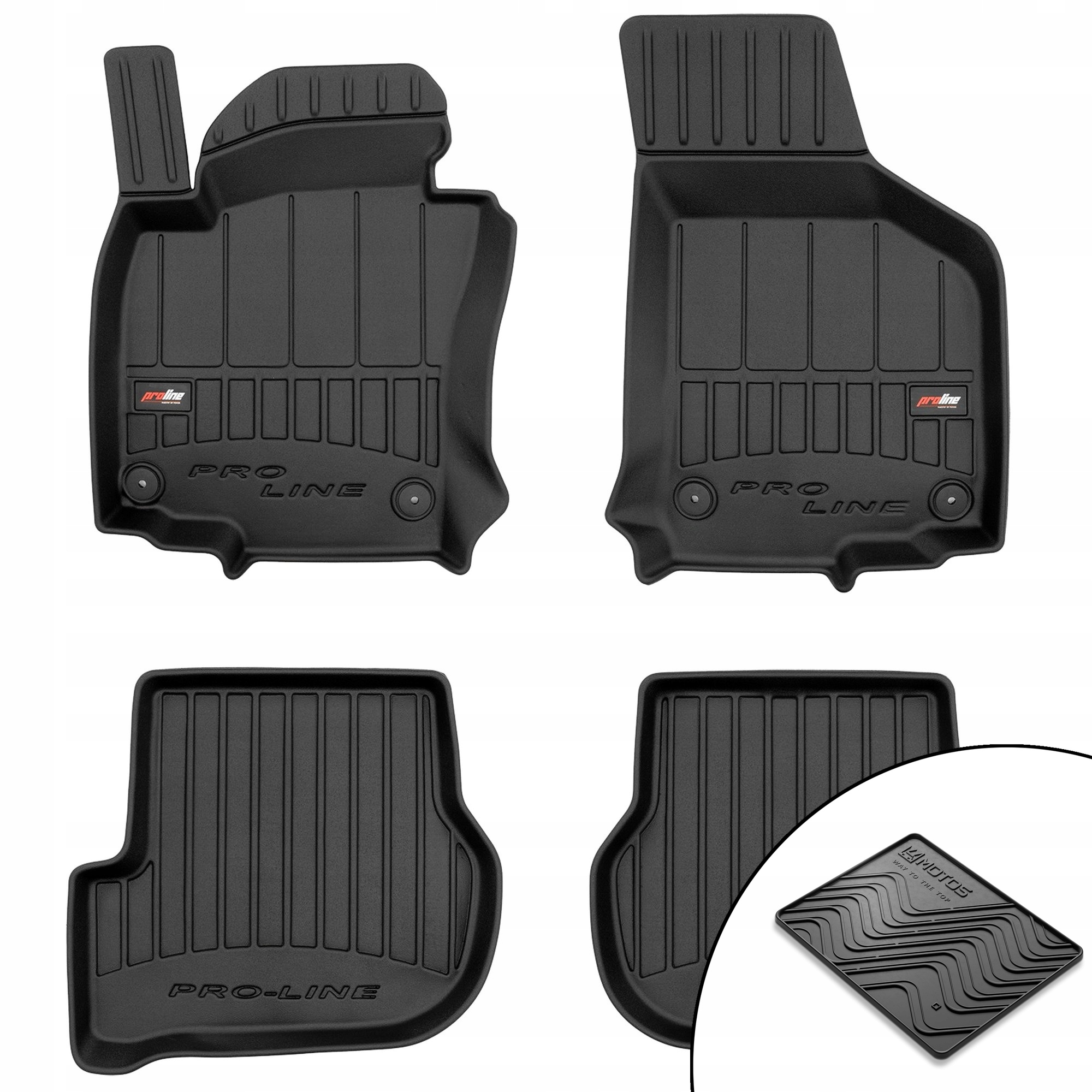 3D gumové rohože Volkswagen Jetta V 2005-2011 rohož zdarma