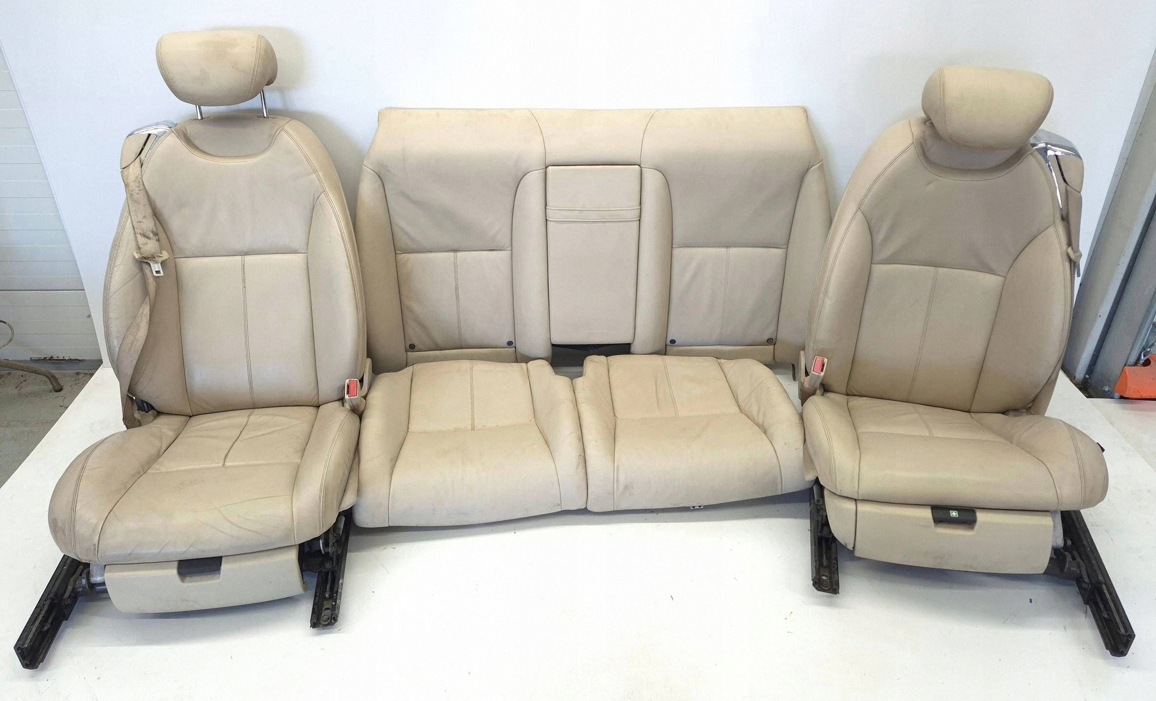 seat right left front rear part seat side MERCEDES CL C216 JASNA leather