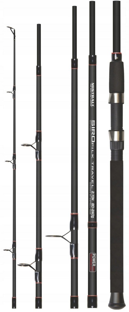 Wędka Mistrall Siro Travel Pilk 2.40m 80-240g