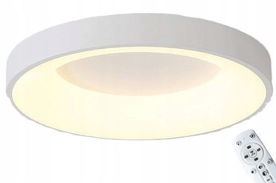 Stropné Svietidlo Led Luna Biela| Moderný|30W| 45cm|Okrúhly| Diaľkový Ovládač