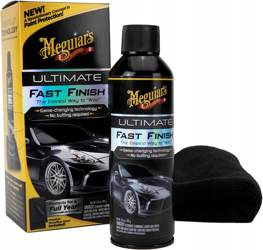 Meguiar's Ultimate fast Finish комплект! Оболонка!