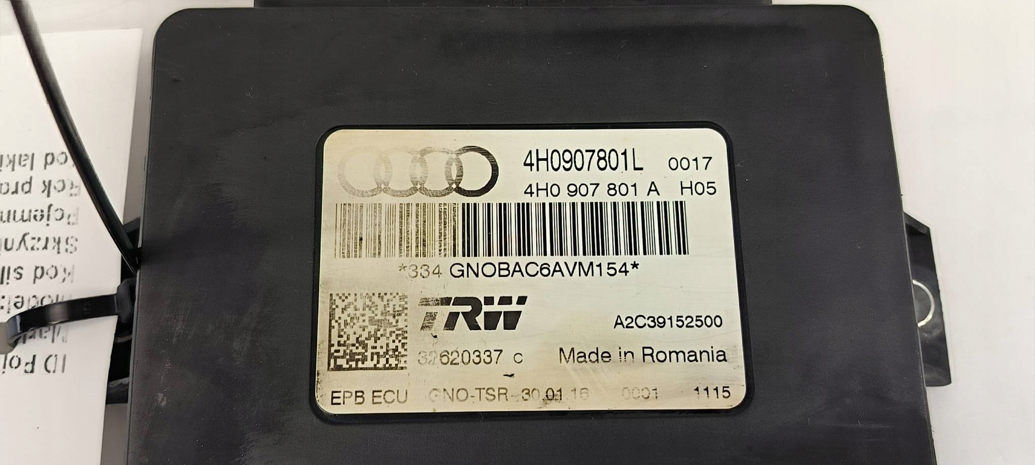 Module 4H0907801L AUDI S8 D4 Positif