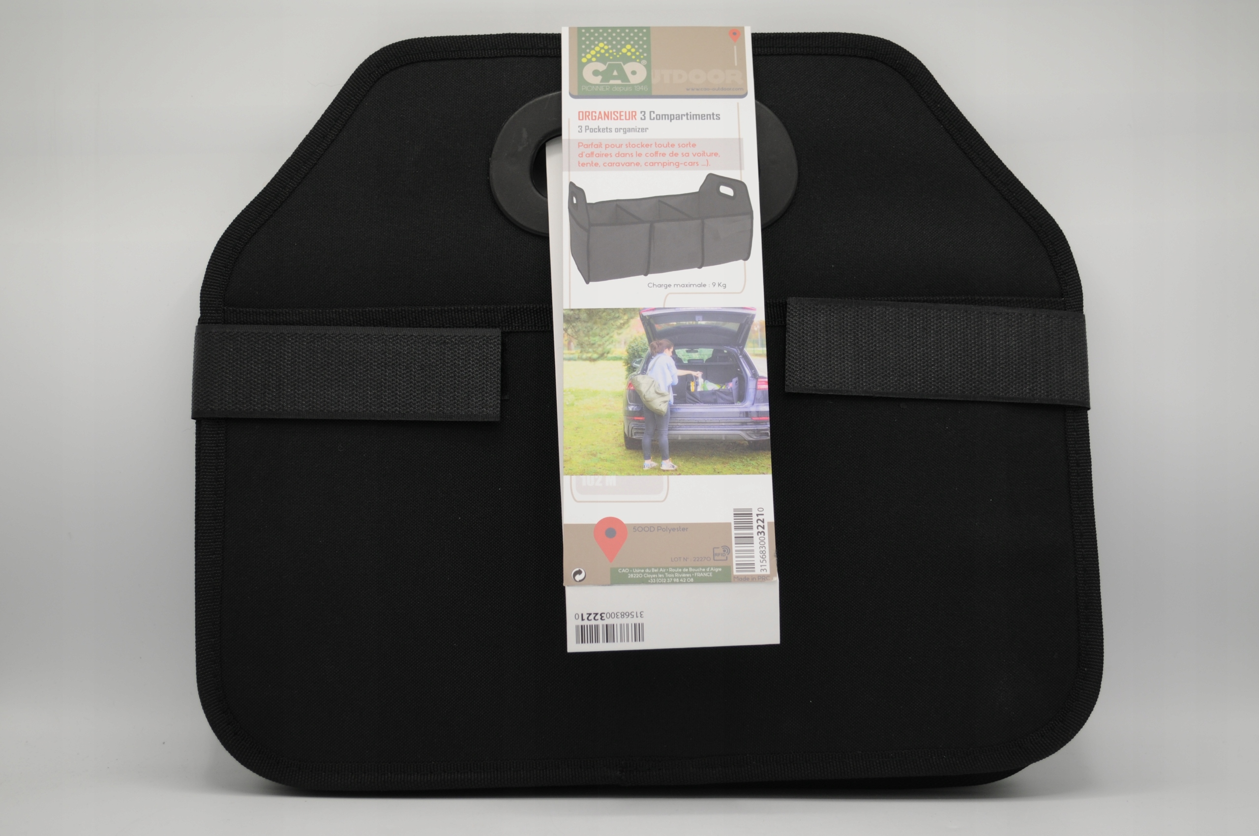 Organizer Cao 31 x 58,5 x 36 cm czarny