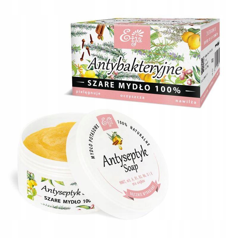 MYDŁO SZARE POTASOWE ANTYSEPTYK 80 g - ETJA