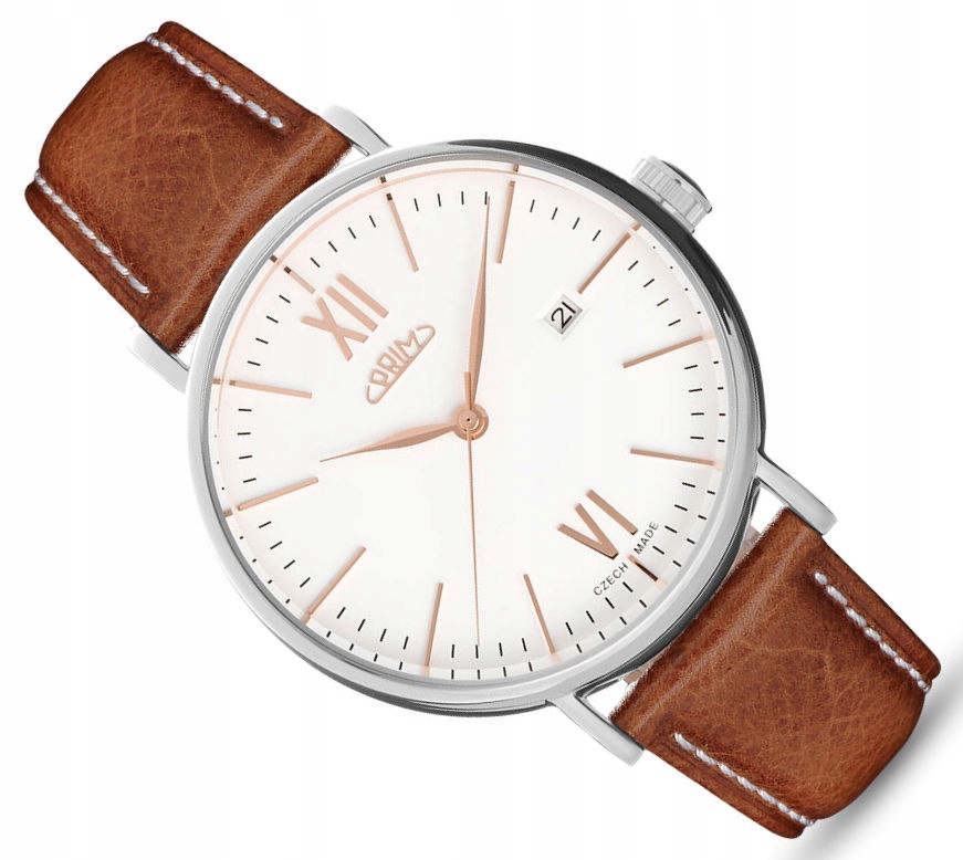 Pánské Automatické Vodotěsné Ocelové Hodinky Prim Retro Elegance W01P.13