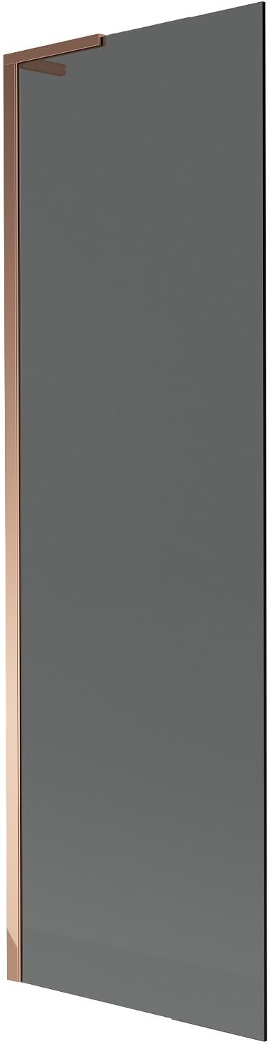 Mexen Next L Parawan Nawannowy 1-SKRZYDŁOWY 60X150 CM Grafit Różowe Złoto