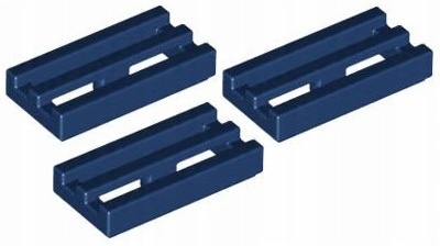 

Lego Płytka 1x2 Grill C. Niebieski 2412/6022579 x3