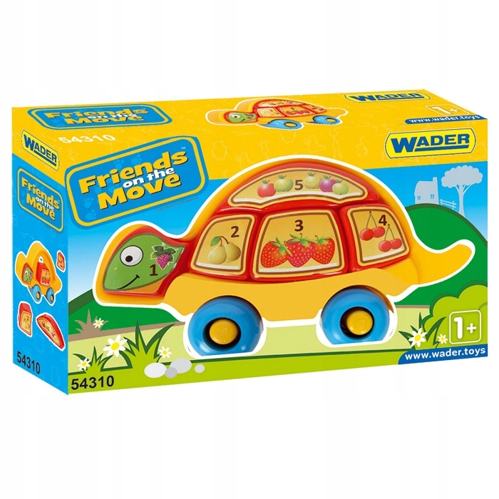 

Wader żółwik edukacyjny 54310 klocki puzzle sorter