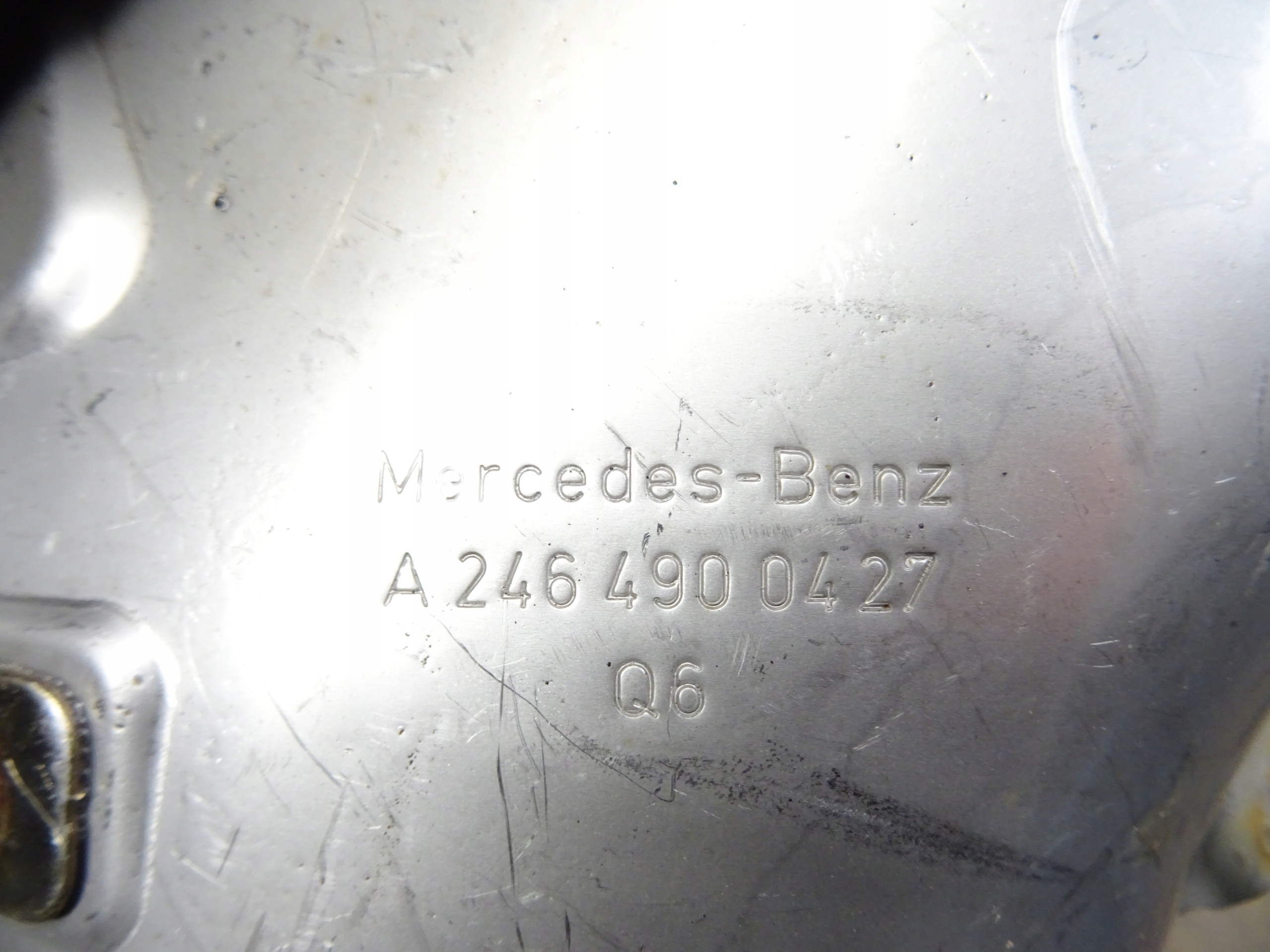 MERCEDES B-KLASA 246 TERMINALE dello scarico