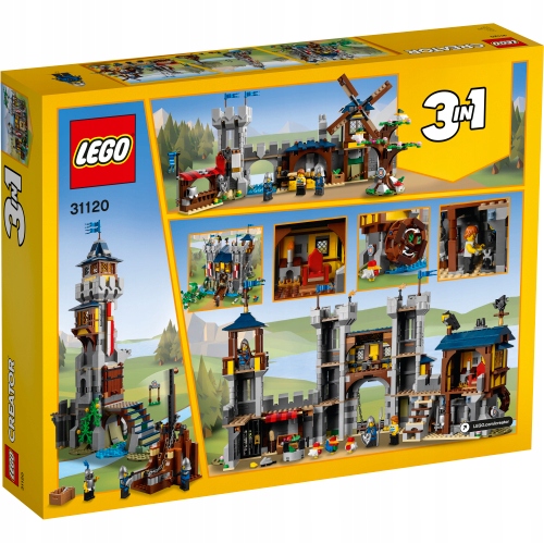 LEGO CREATOR 31120 - ŚREDNIOWIECZNY ZAMEK Numer produktu 31120