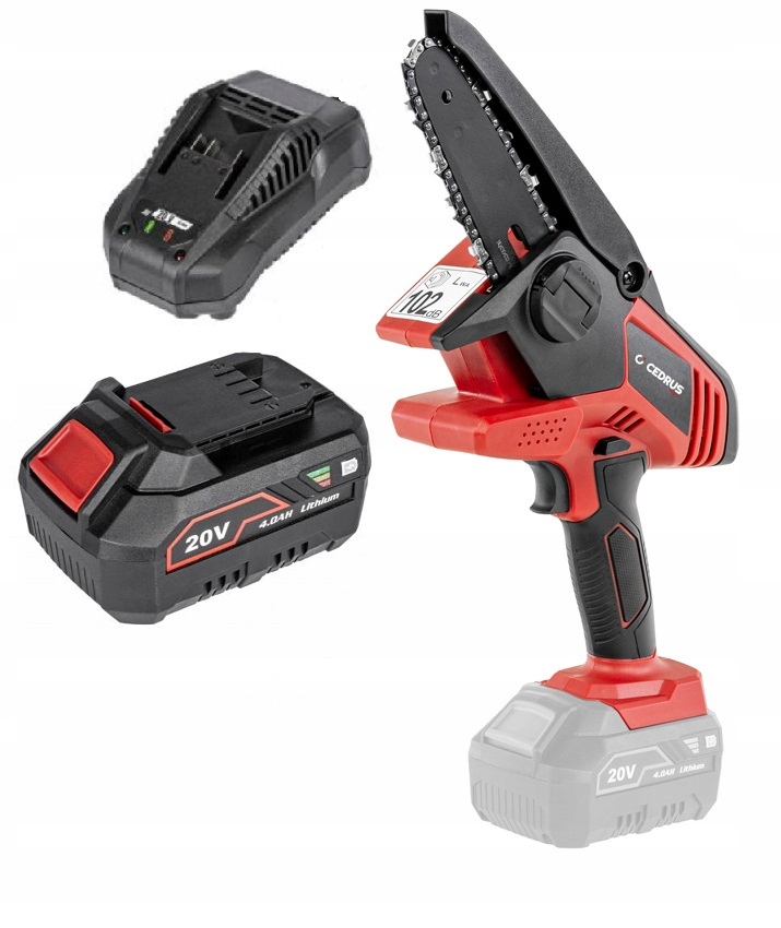 Pilarka piła akumulatorowa Cedrus CHS100Li Mini akumulator 4Ah