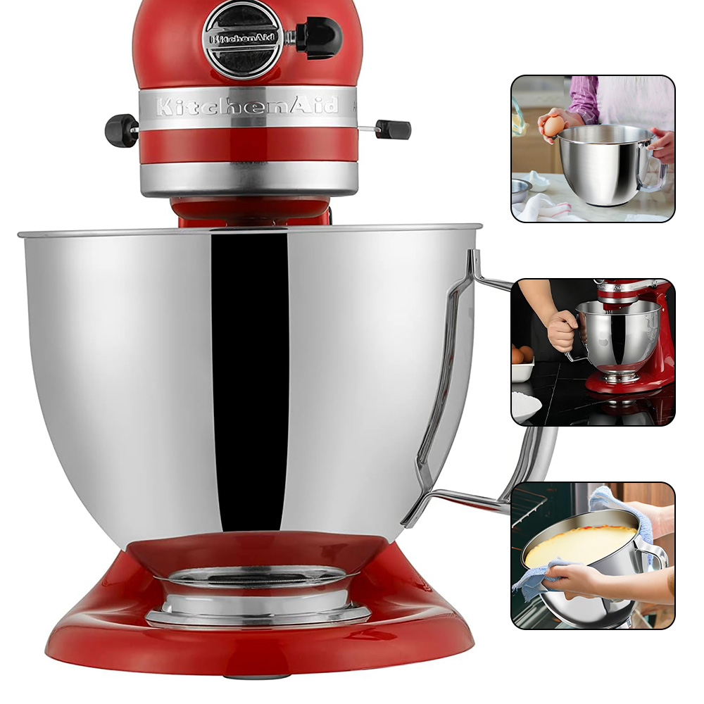 Miska Z Nerezové Oceli 304 Pro Kitchenaid 5 L S Úchytem Na Míchání