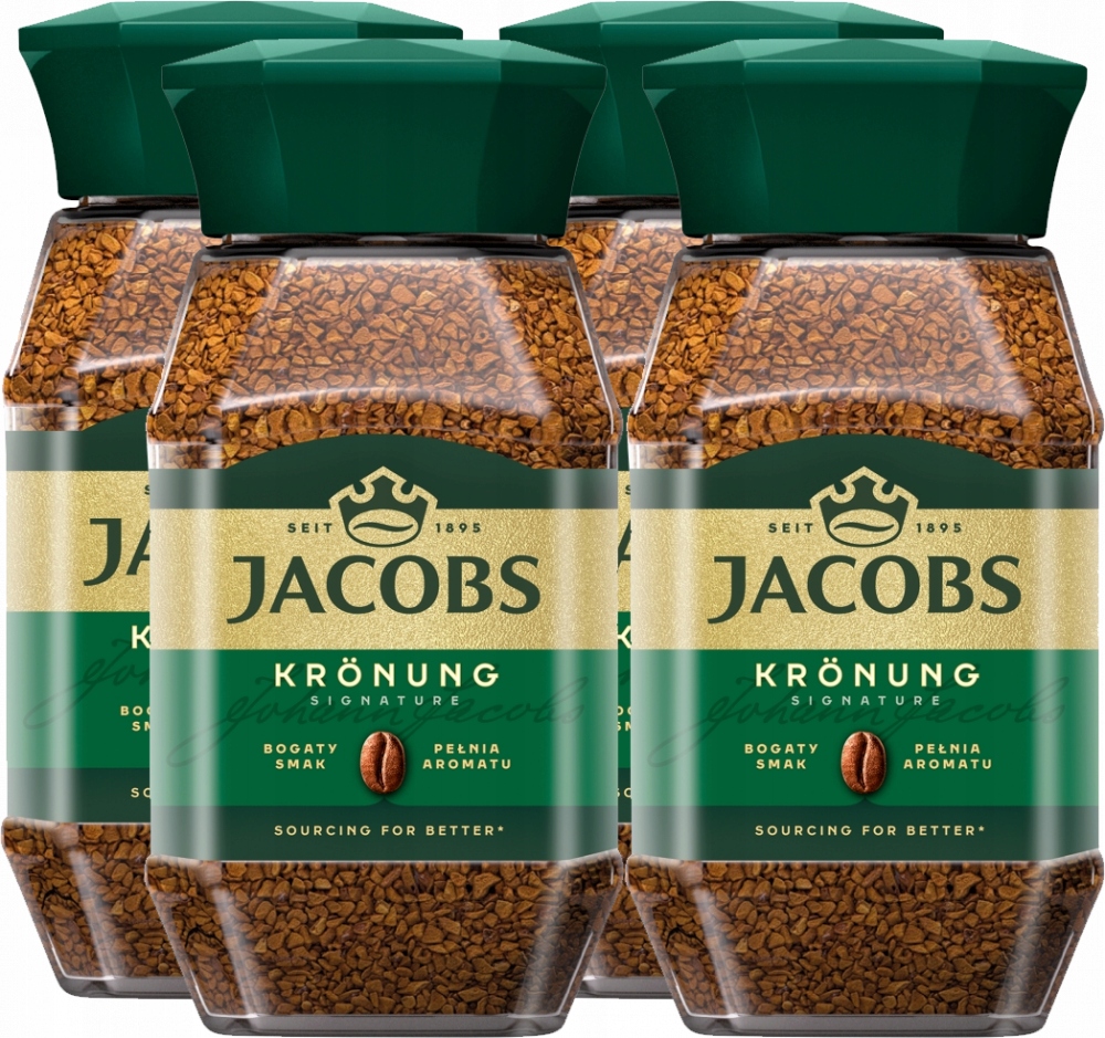Kawa rozpuszczalna Jacobs Kronung 100 g x4