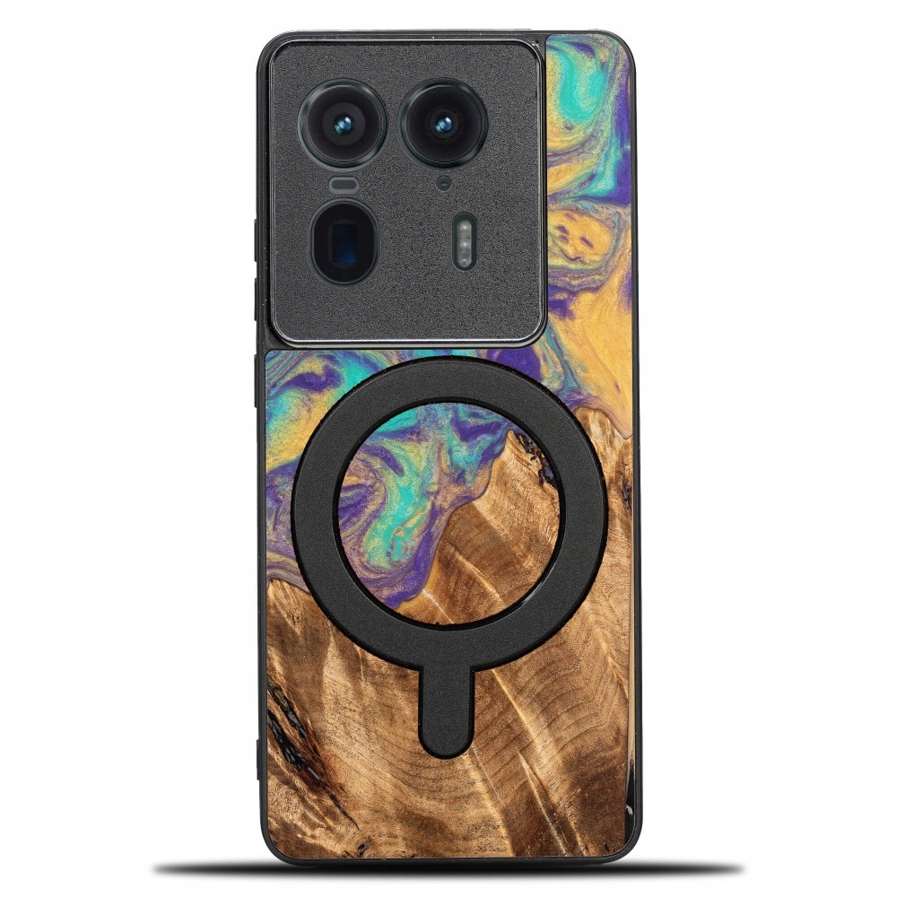 Pouzdro Bewood Unique pro Motorola Edge 50 Ultra Planets Merkur s MagSafe