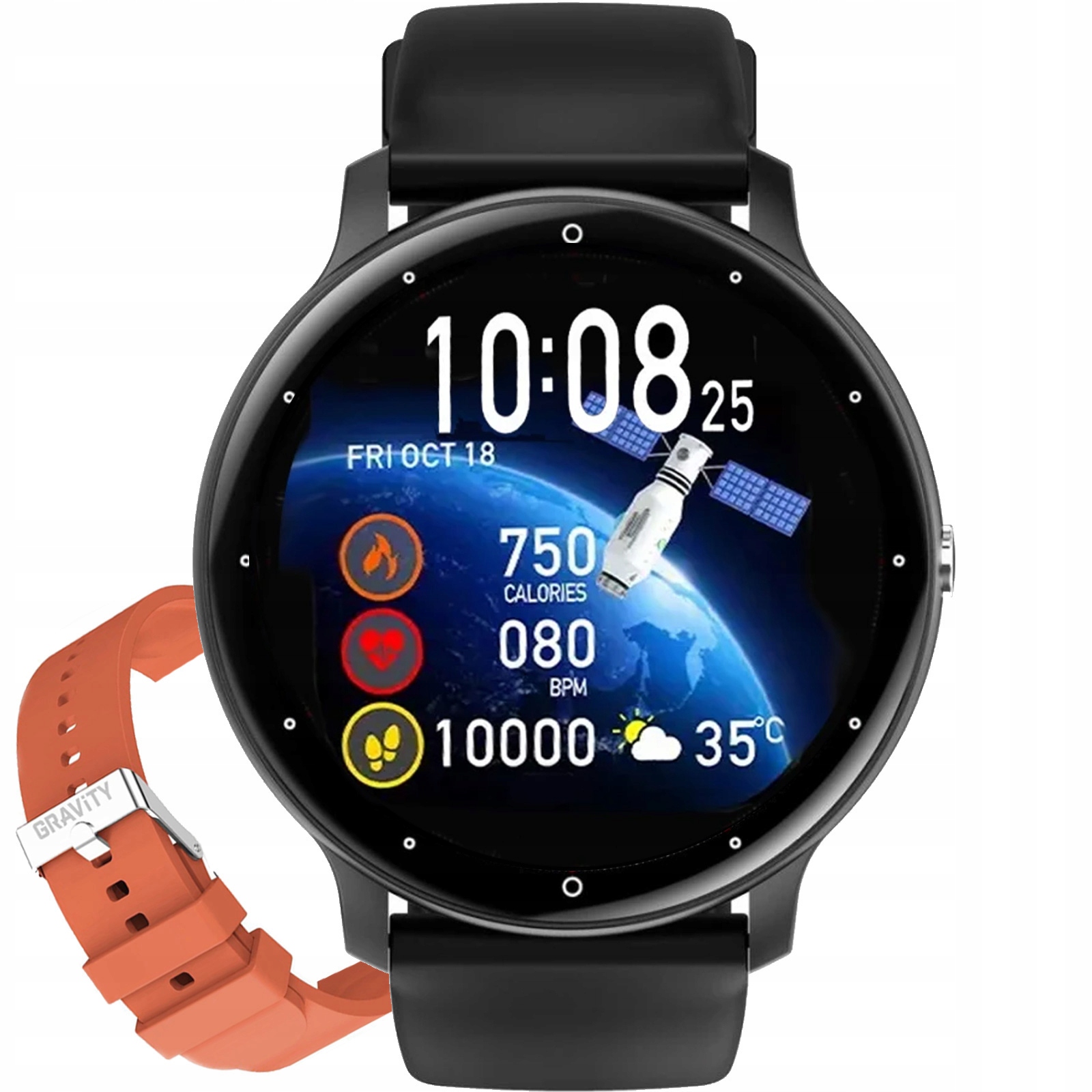 Dětské hodinky Chytré Hodinky GT1-3 Pro Bk/bk/rd