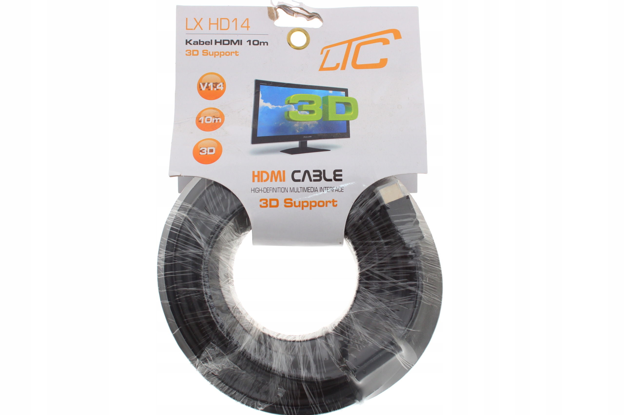 LTC KABEL HDMI-HDMI + FILTRY 10M CU HQ LXHD14