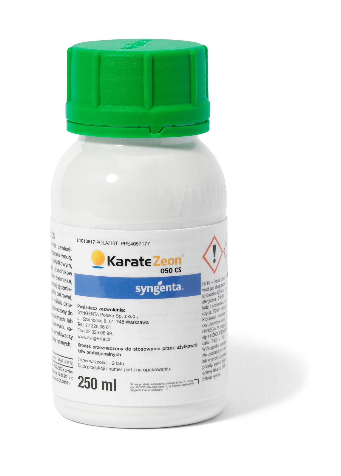 Płyn owadobójczy Syngenta Karate Zeon 050 CS 250 ml