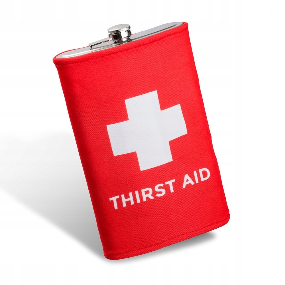 Giant hip flask - Thirst Aid