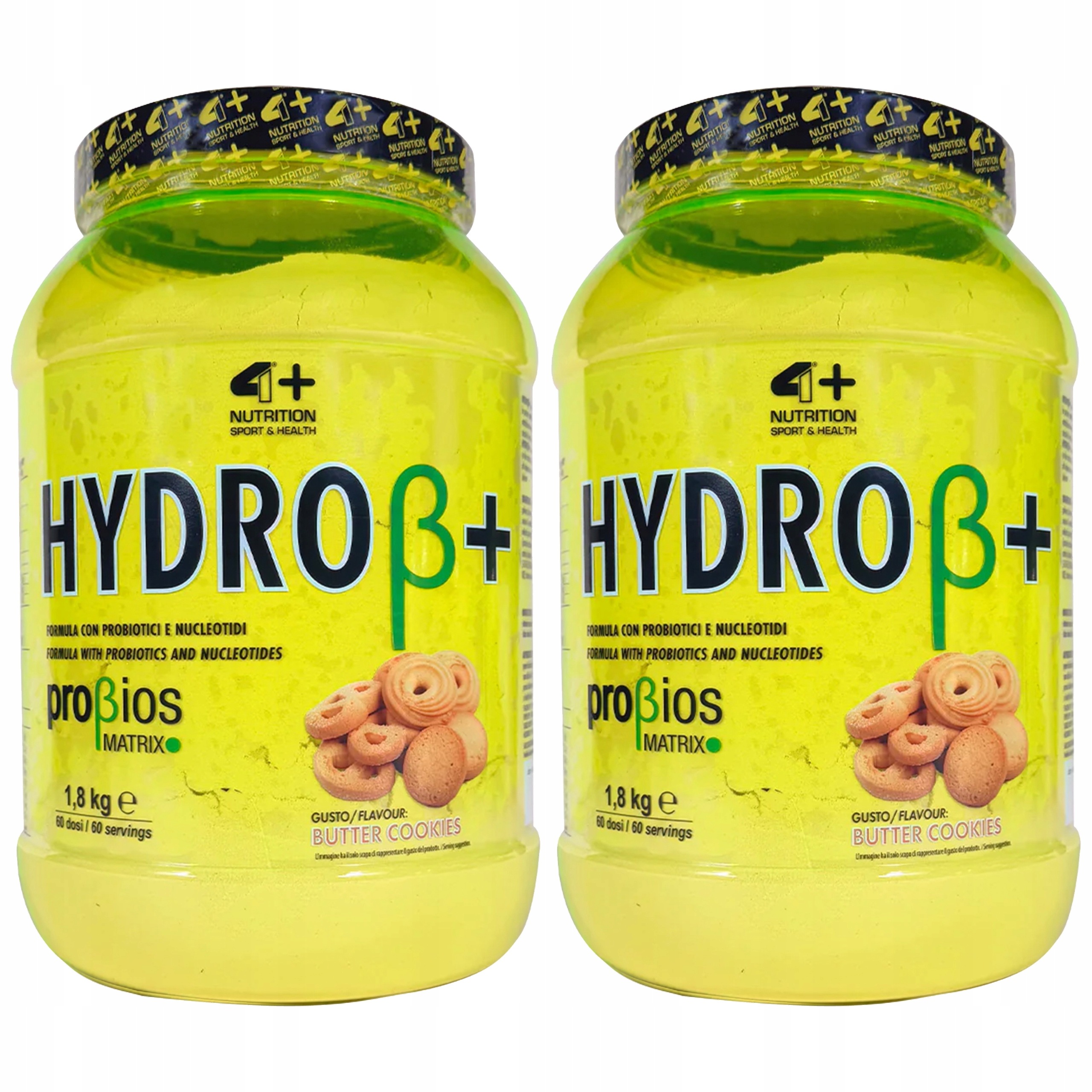 2x Hydrolyzovaný syrovátkový protein Probiotika Regenerace 1800 g 4+ Nutritio
