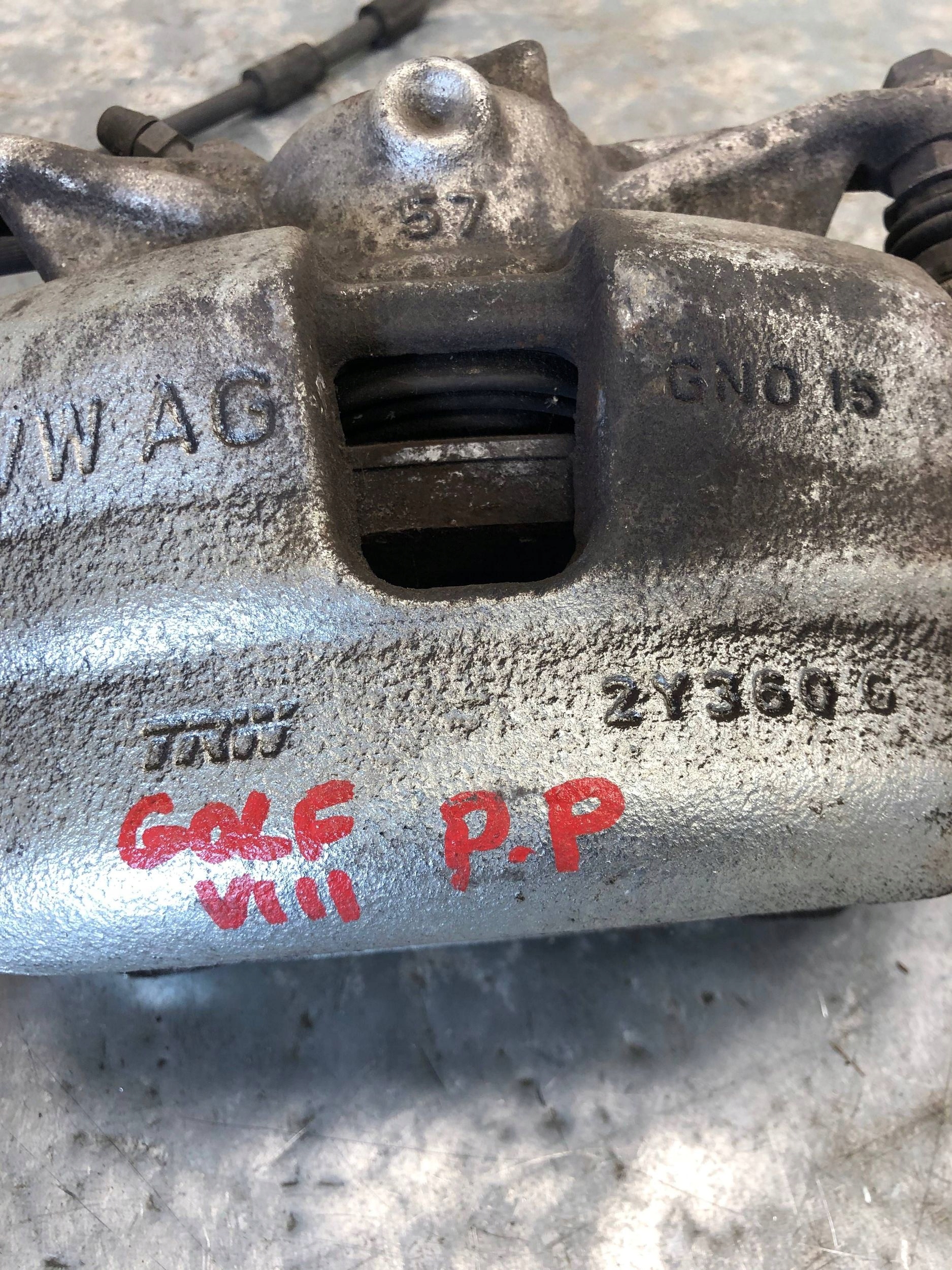 caliper brake right front VW GOLF VIII 7L766C