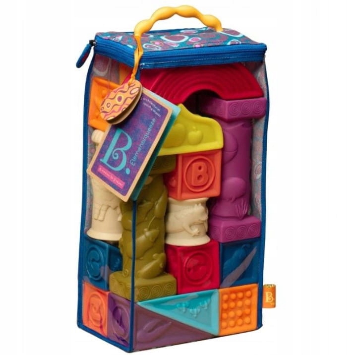 

B.toys Miękkie klocki sensoryczne wypustki 26 el.