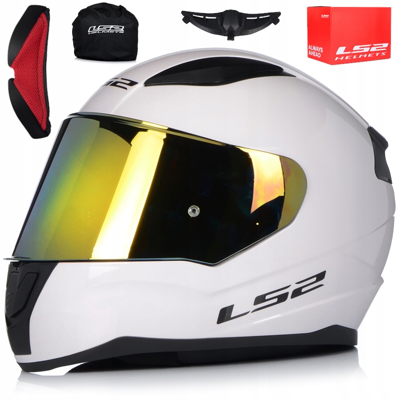 Motocyklová Prilba LS2 FF353 Rapid veľ. S 2x Sklo