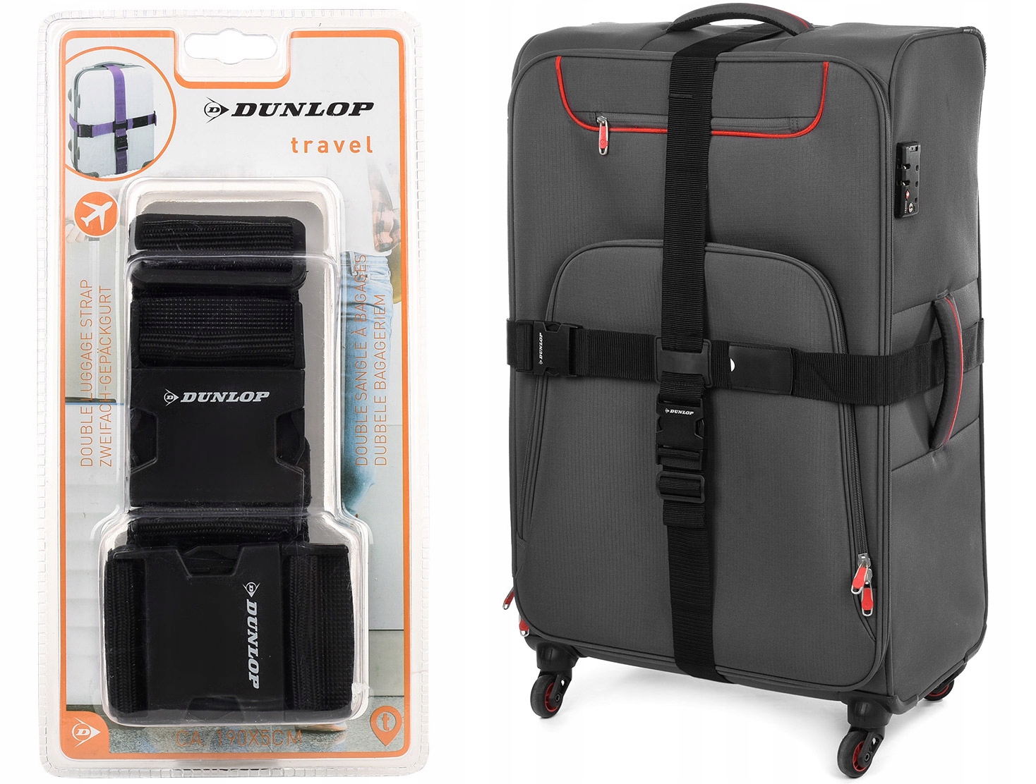 

Dunlop Pas Do Walizki Spinający Zabezpieczający