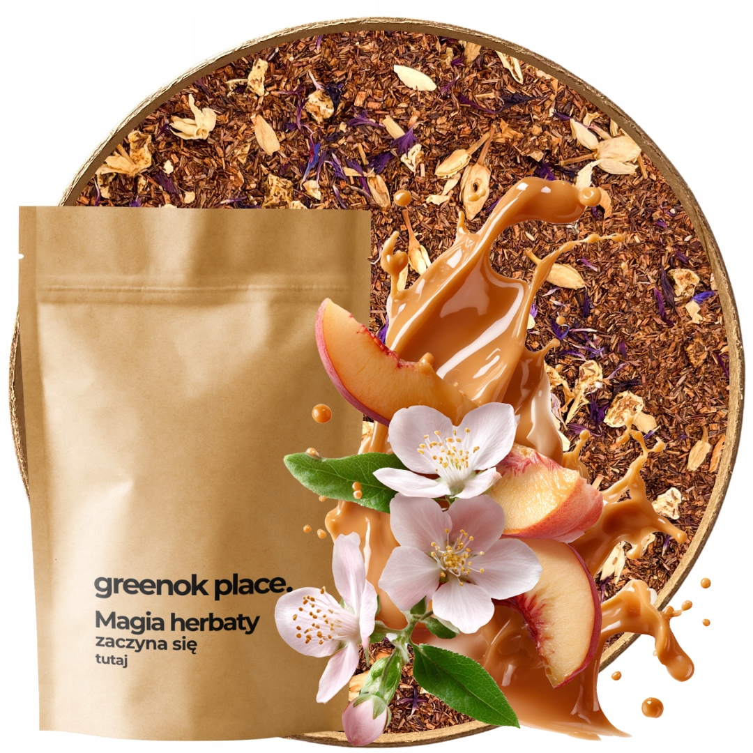 Levně Rooibos Caramel Africa 1000g karamel broskevový jasmínový karamelový čaj